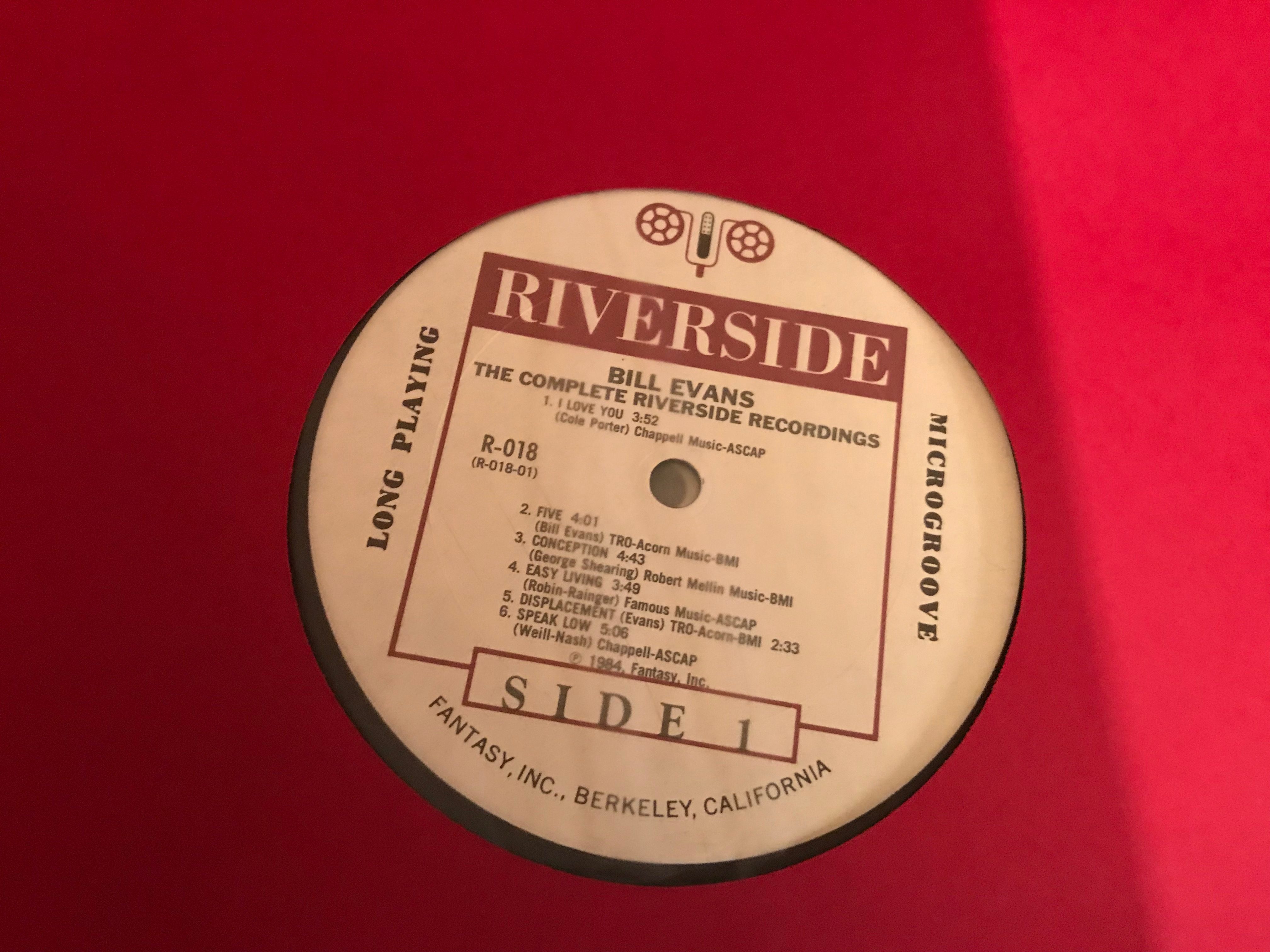 Bill Evans - The Complete Riverside Recordings 18 LP Box Set UNPLAYED & NM  Jazz Piano