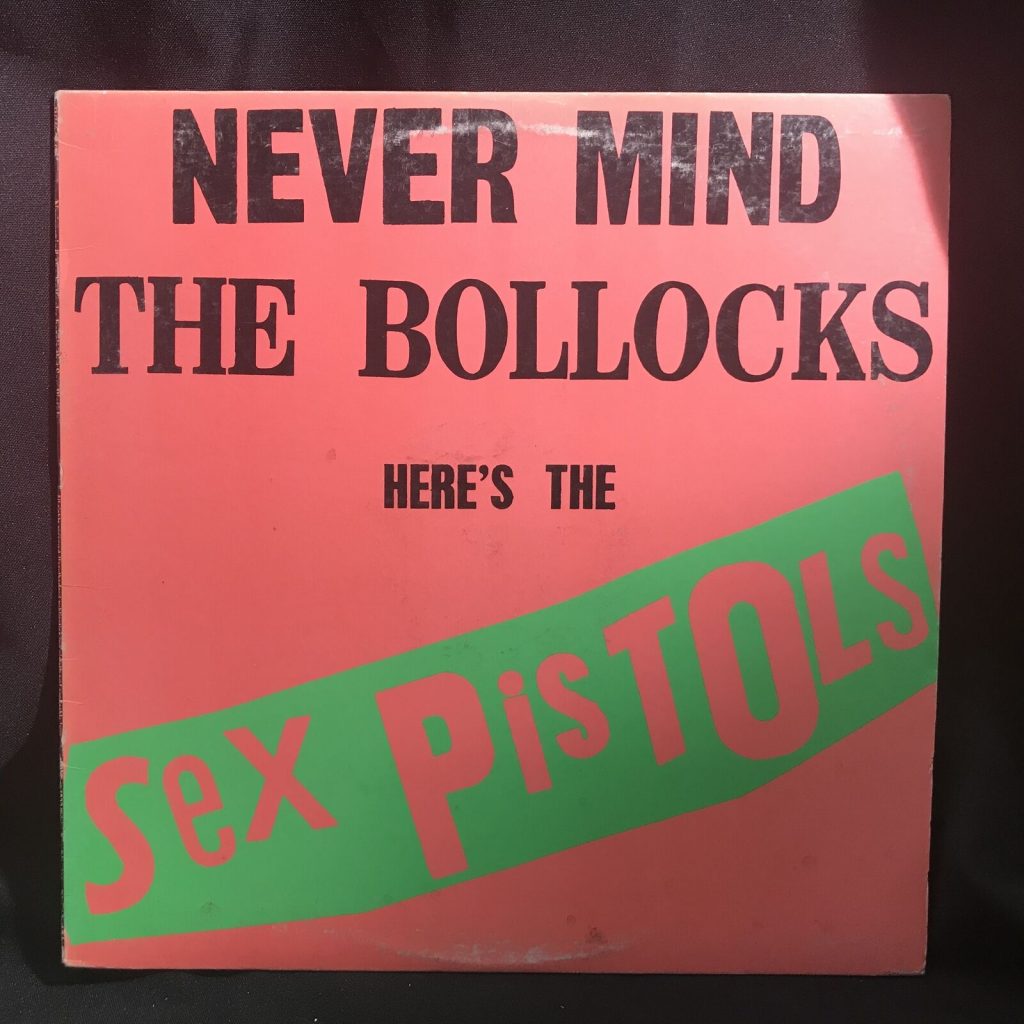 Sex Pistols Never Mind The Bollocks Lp Ex Orig 1977 Wb La Pressing