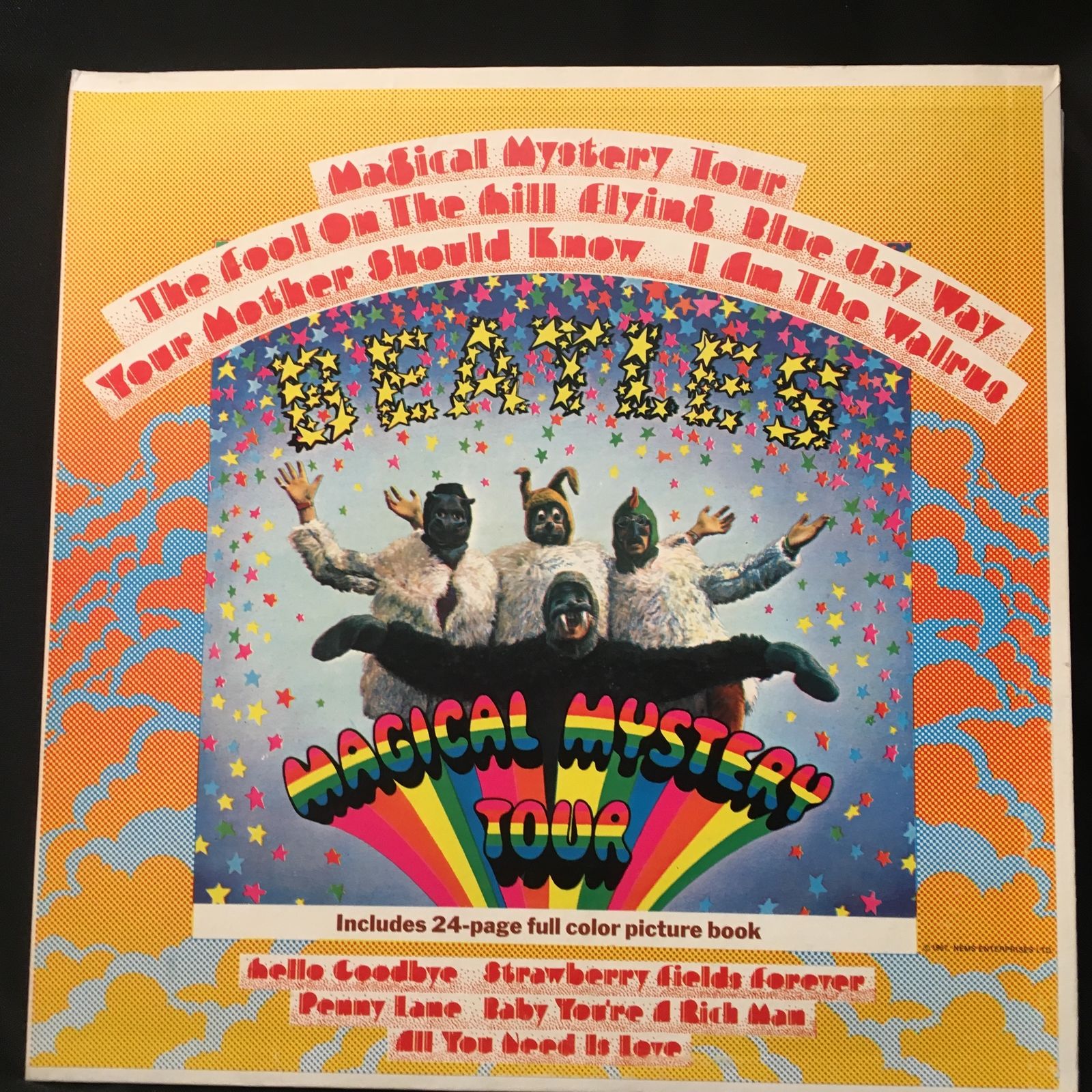 The Beatles - Magical Mystery Tour LP NM LA 1967 Press SMAL 2835