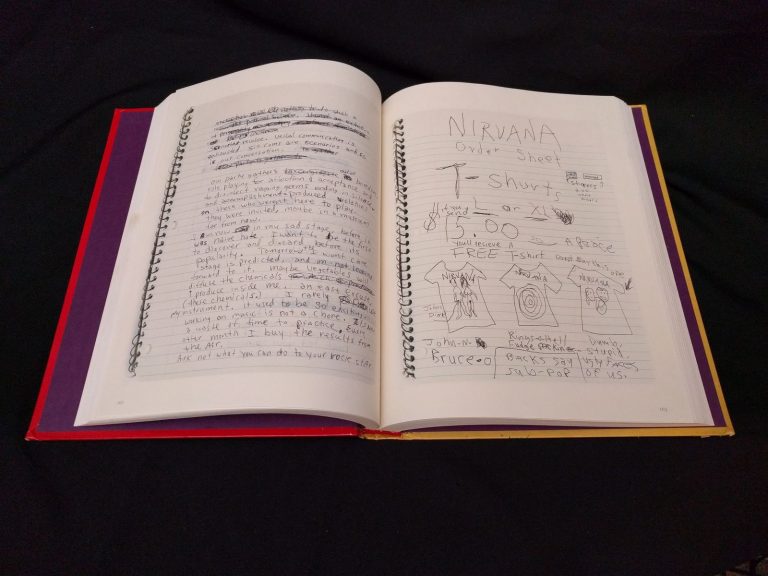 Kurt Cobain Journals Hard Cover 2002 Nirvana - Eclectic Sounds