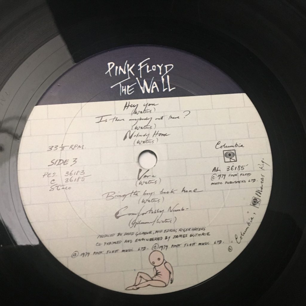 Pink Floyd - The Wall 2 LP 1979 36183 Press Classic Rock Ultrasonic ...