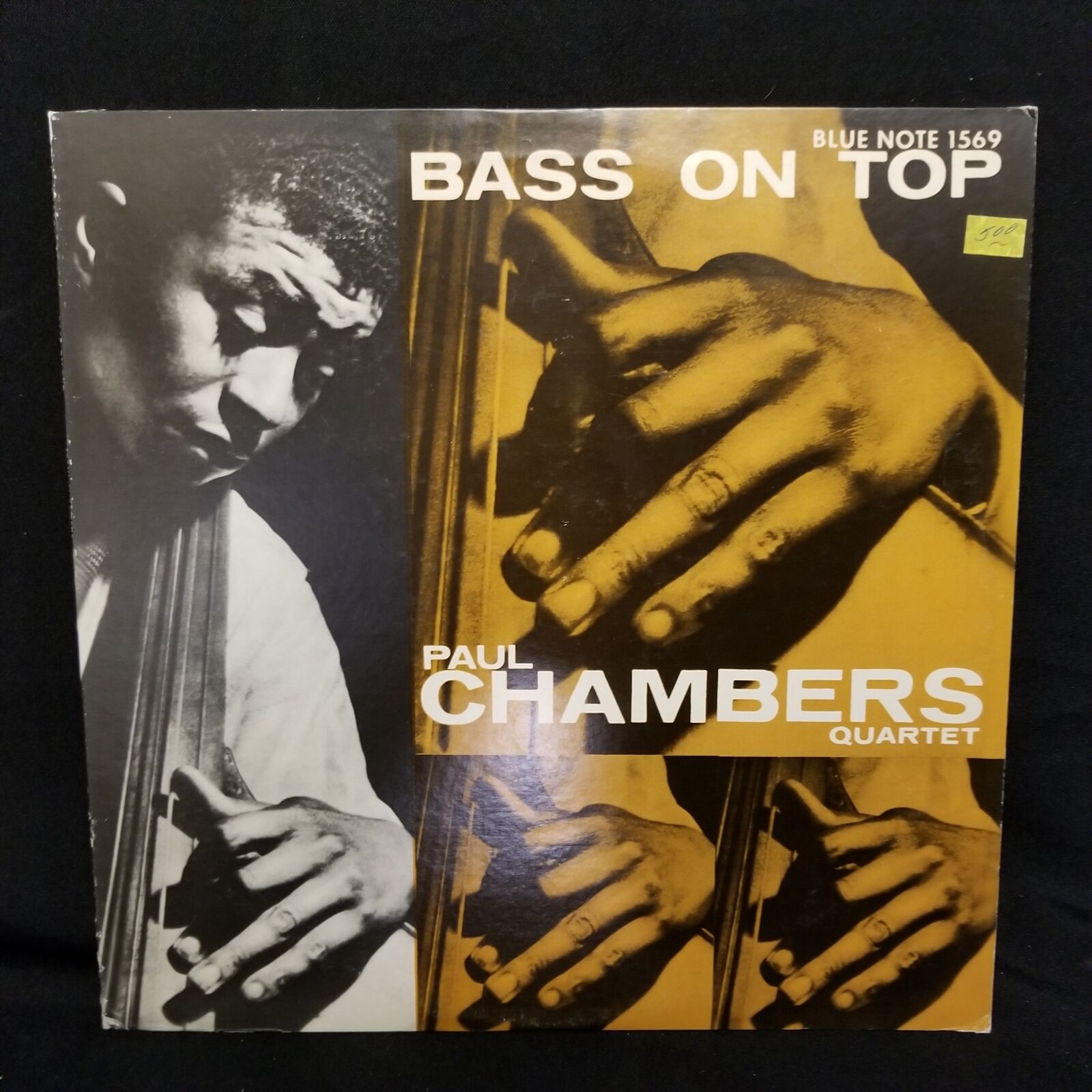 Paul Chambers Bass On Top LP JAPAN Blue Note BLP 1569 1984 Press  Toshiba-EMI Burrell Jones Taylor