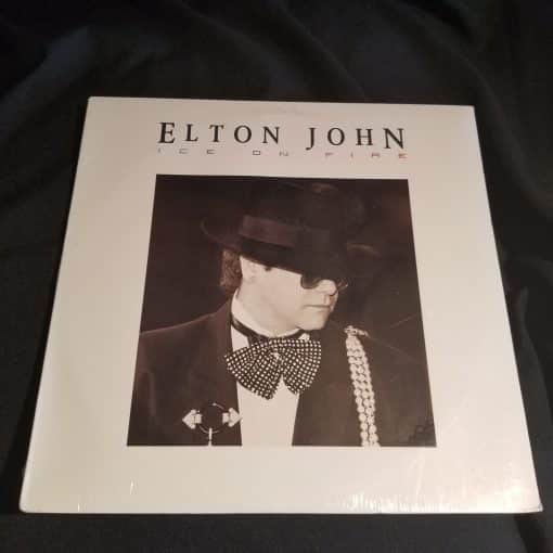 Elton John - Ice On Fire LP MINT SEALED Sealed Mint 1985 Piano Rock Rare CRC Geffen