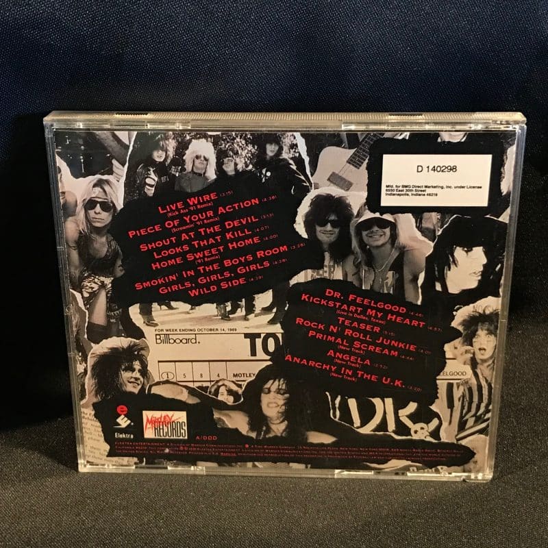 Motley Crue Decade of Decadence CD MINT 1991 BMG Direct Club - Eclectic ...