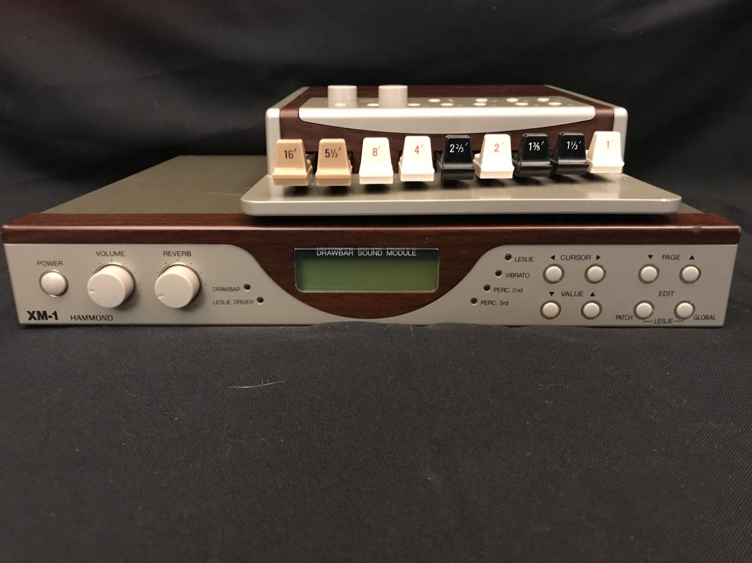 Hammond XM-1 Organ Module u0026 XMc-1 Drawbar Controller - Eclectic Sounds