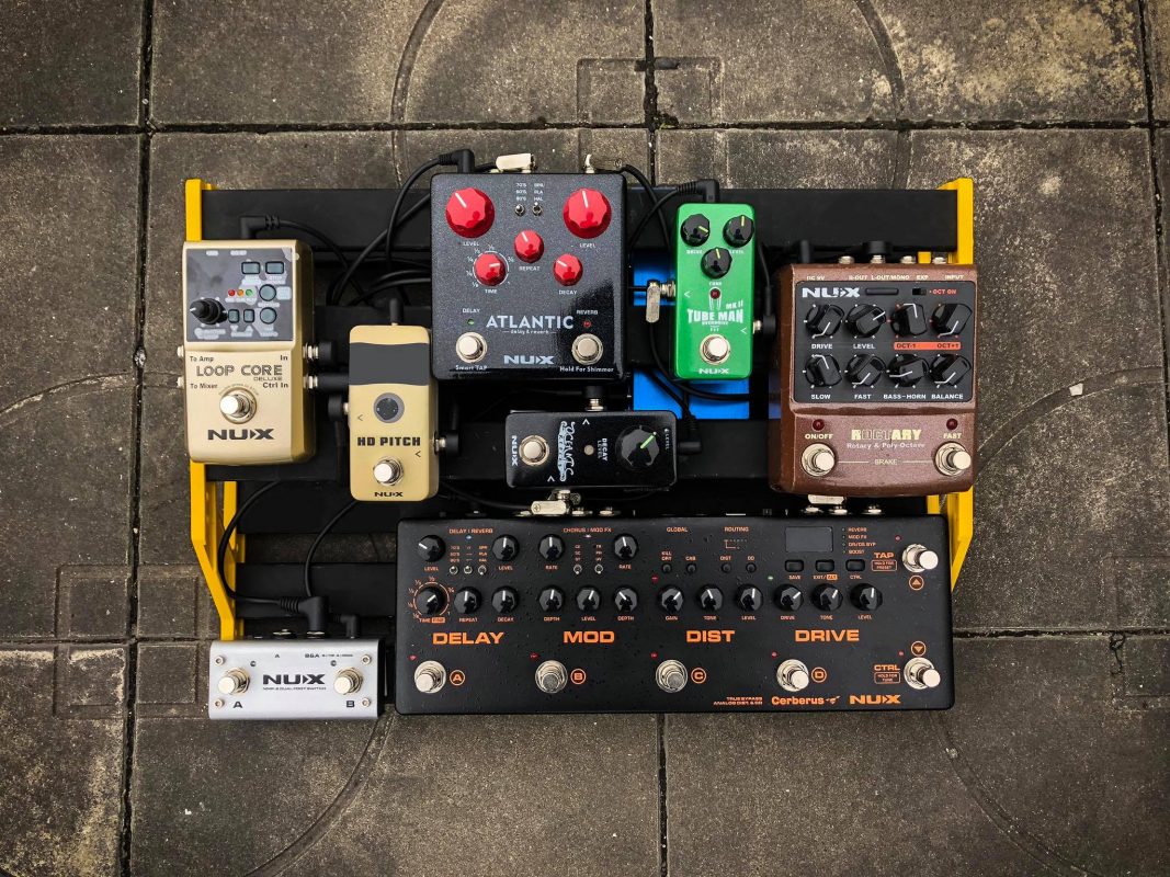 NUX Bumblebee Large NPBL Pedalboard and Soft Case Gig Bag IN STOCK