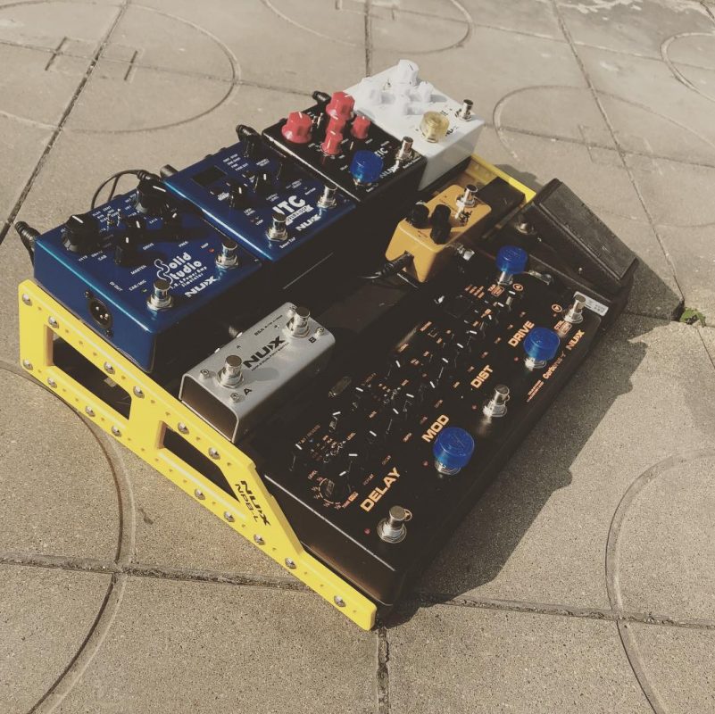 NUX Bumblebee Large NPBL Pedalboard and Soft Case Gig Bag IN STOCK