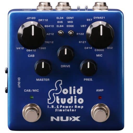 NUX NSS-5 Solid Studio IR & Power Amp Simulator, Mics, Amps, Cabinets, Amazing Versatile Box!