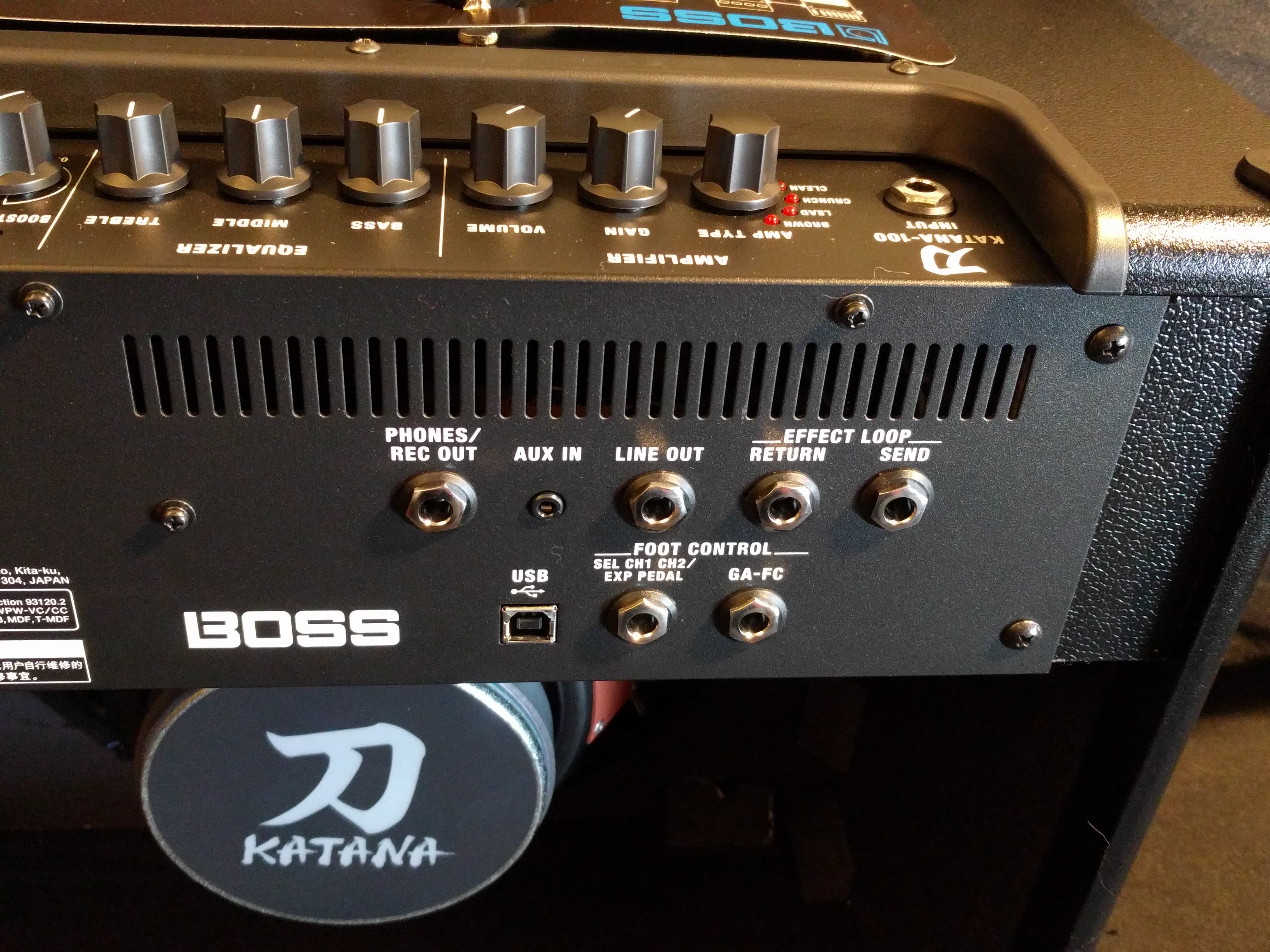 NEW BOSS Katana - 100 MKII Guitar Amplifier & Onboard Effects FX