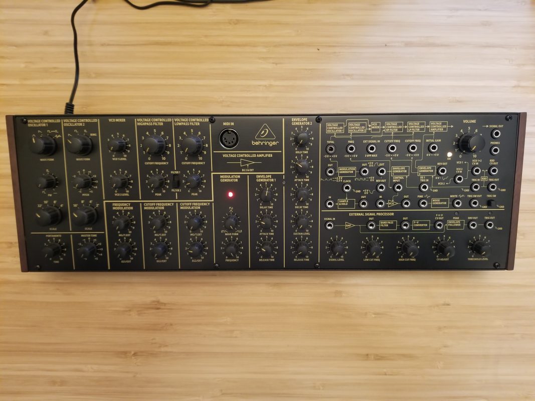 NEW Behringer K2 Analog and SemiModular Synthesizer Eclectic Sounds