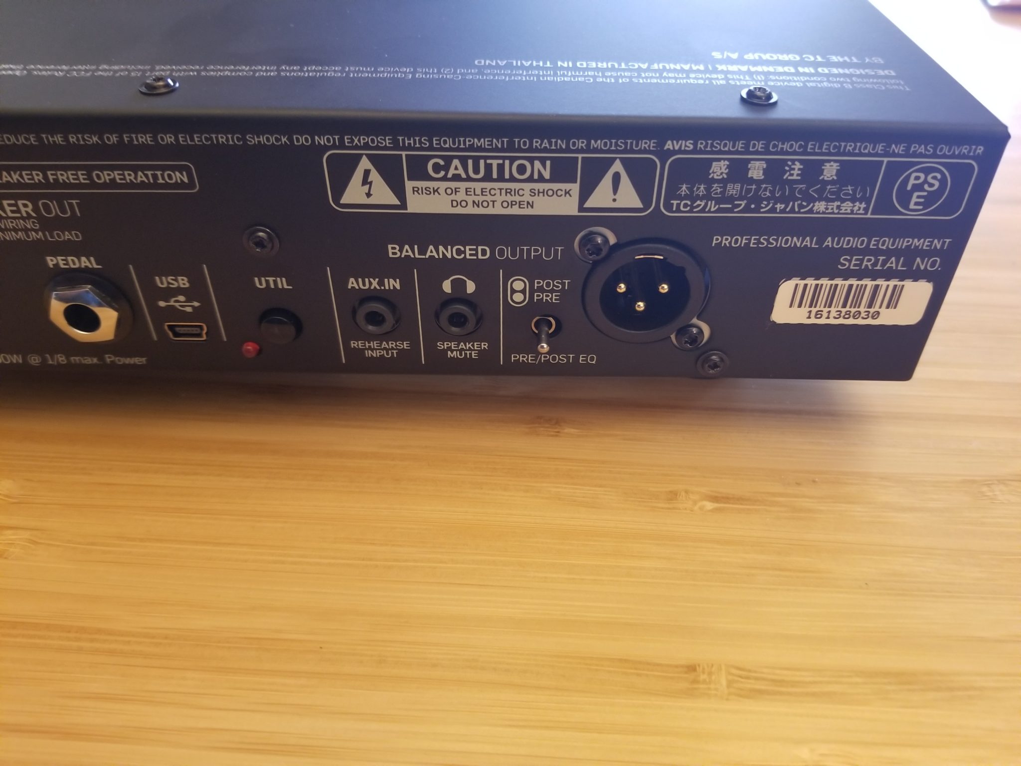 TC Electronic BH550 Watt Portable Bass Amp Head w/ TonePrint Effects