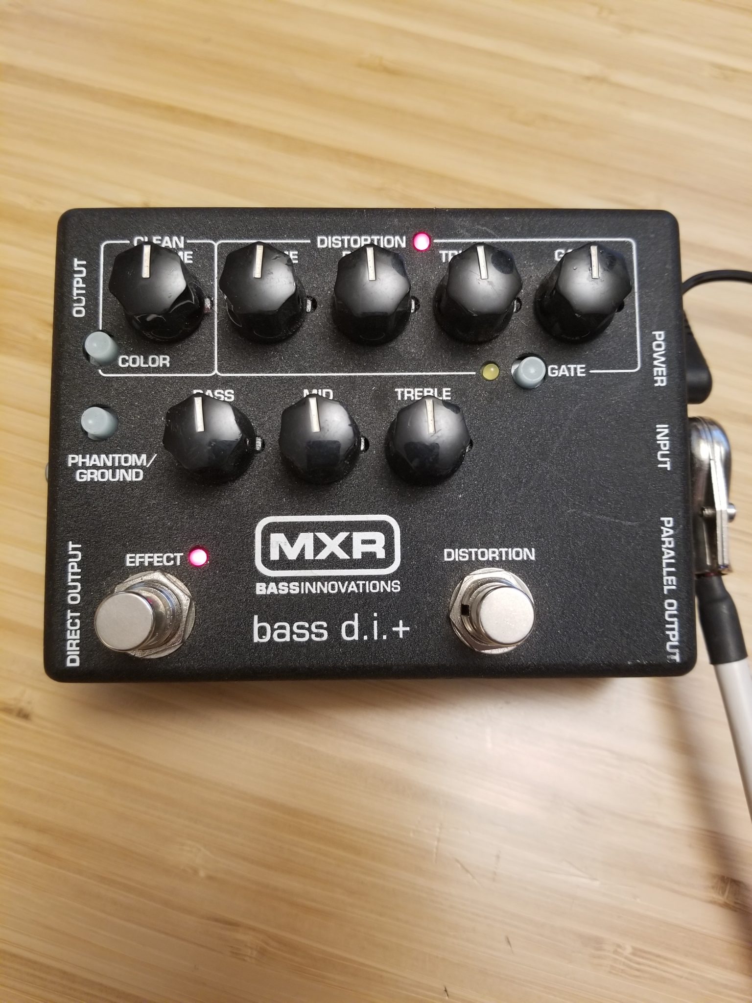 MXR bass d.i.+ M80 Effect Pedal Clean / EQ / Distortion / Gate / Color