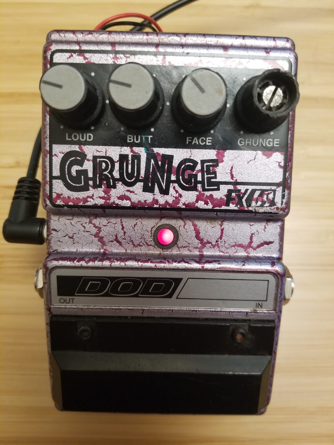 DOD GRUNGE FX 69 Guitar Effect Pedal Nirvana Original 90's Crackle ...