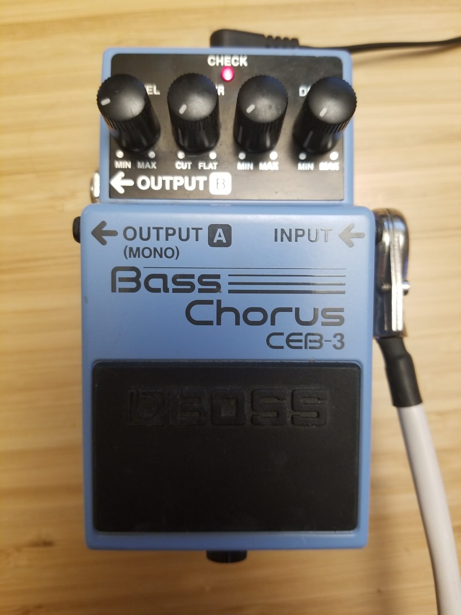 Boss Bass Chorus CEB3 Guitar Effects Pedal Eclectic Sounds