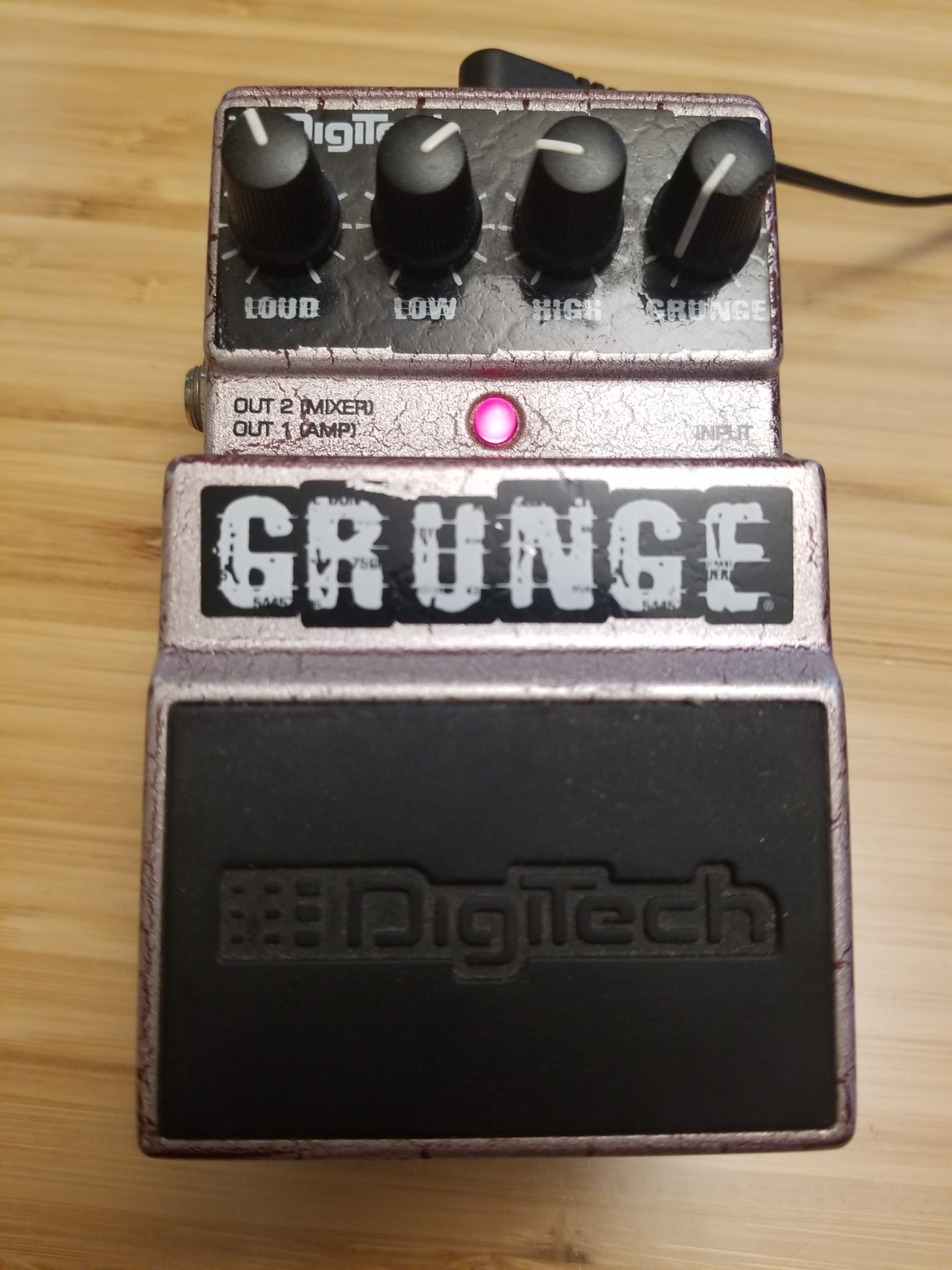 DigiTech Grunge Distortion Fuzz 90's Pedal / Used by Nirvana Eclectic