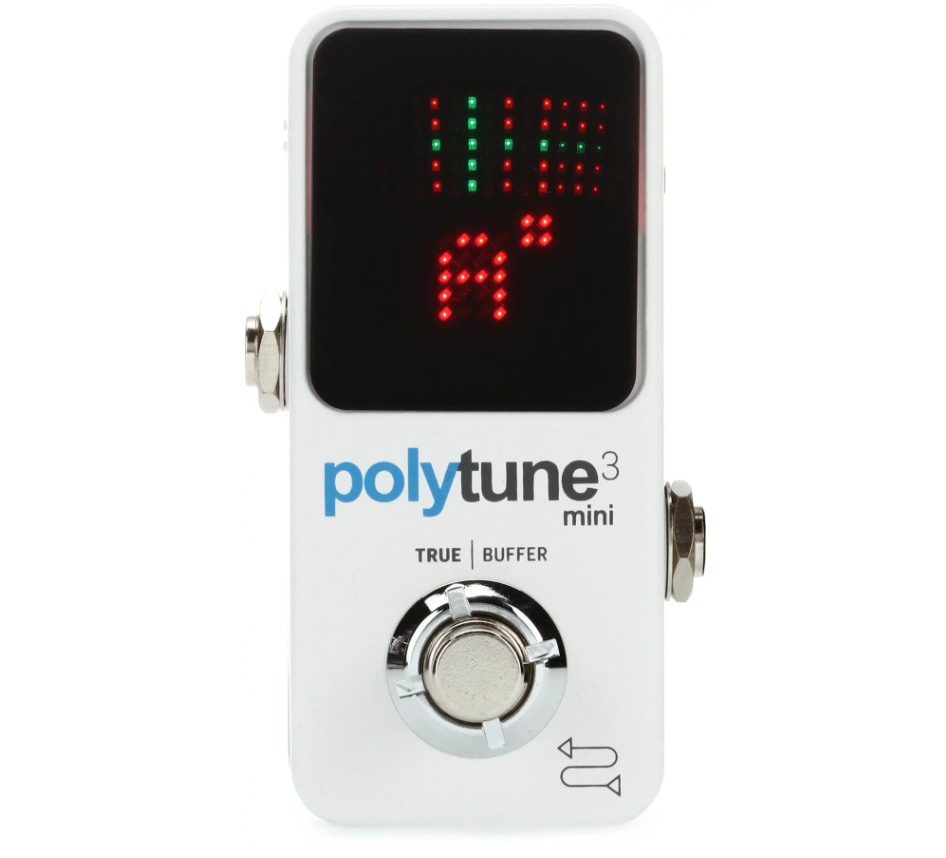 TC Electronic Polytune 3 Mini Polyphonic Tuner & Buffer Tuning Pedal