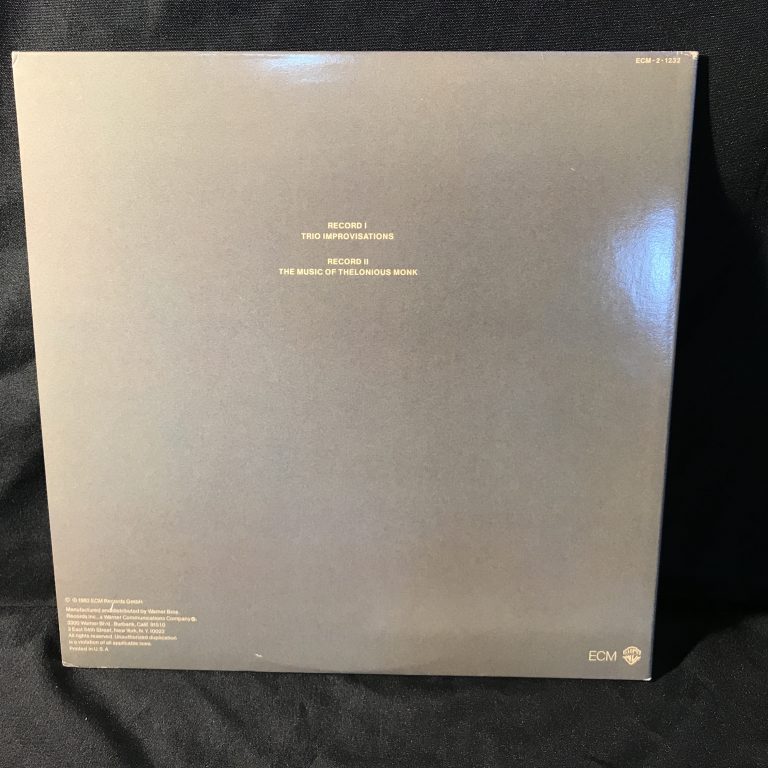 Chick Corea, Miroslav Vitous, Roy Haynes - Trio Music Lp Ecm Mint 1982 