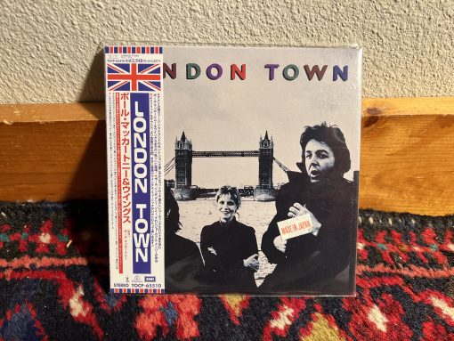 Wings- London Town CD (Japan Release) MIJ w/ OBI strip / SEALED / NOS from 2000