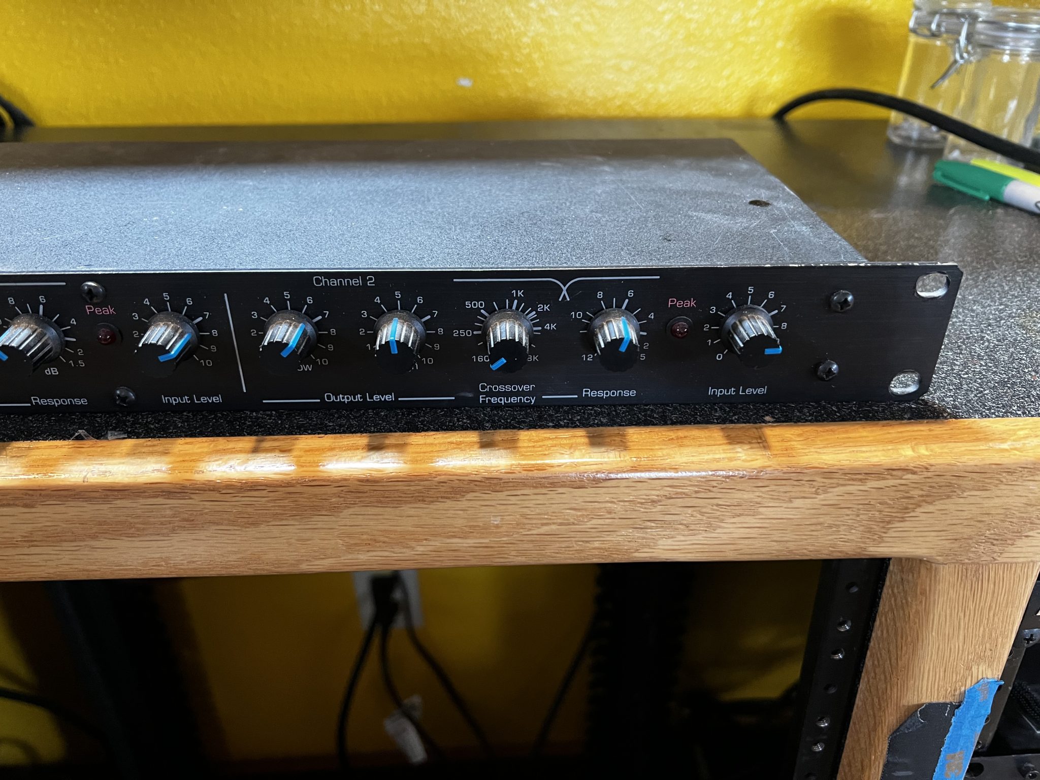 Ashly XR22E Stereo Two Way Electronic Crossover Rack Unit