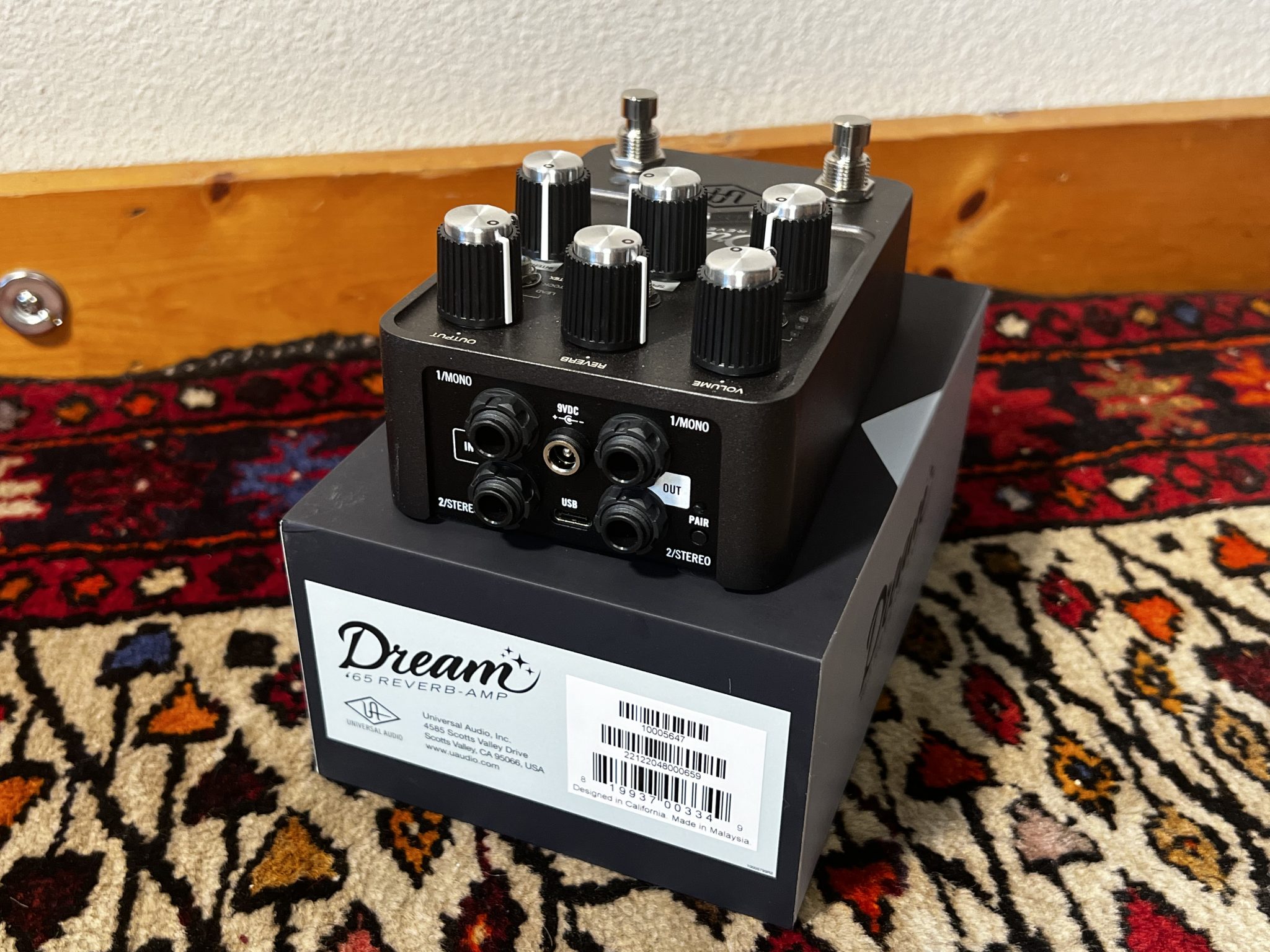 UAFX UA Universal Audio Dream '65 Reverb Amplifier Guitar Pedal amp