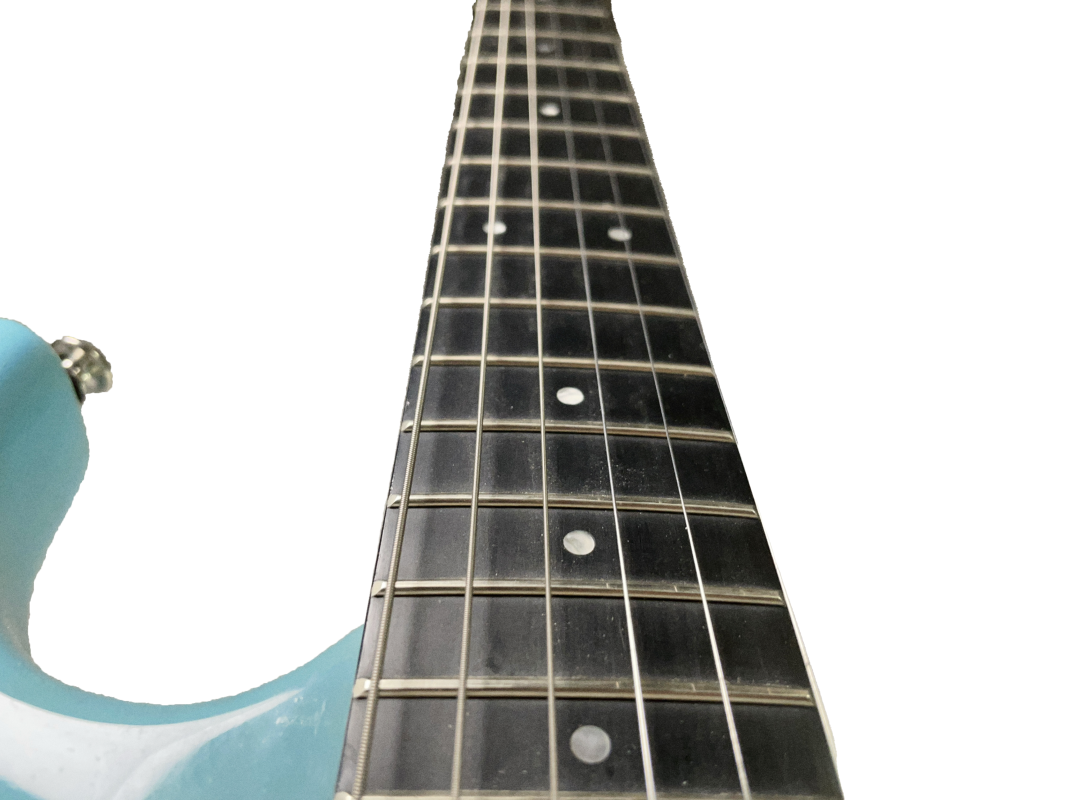 Optek Firelight 400 Beginner Stratocaster Electric Guitar with Light