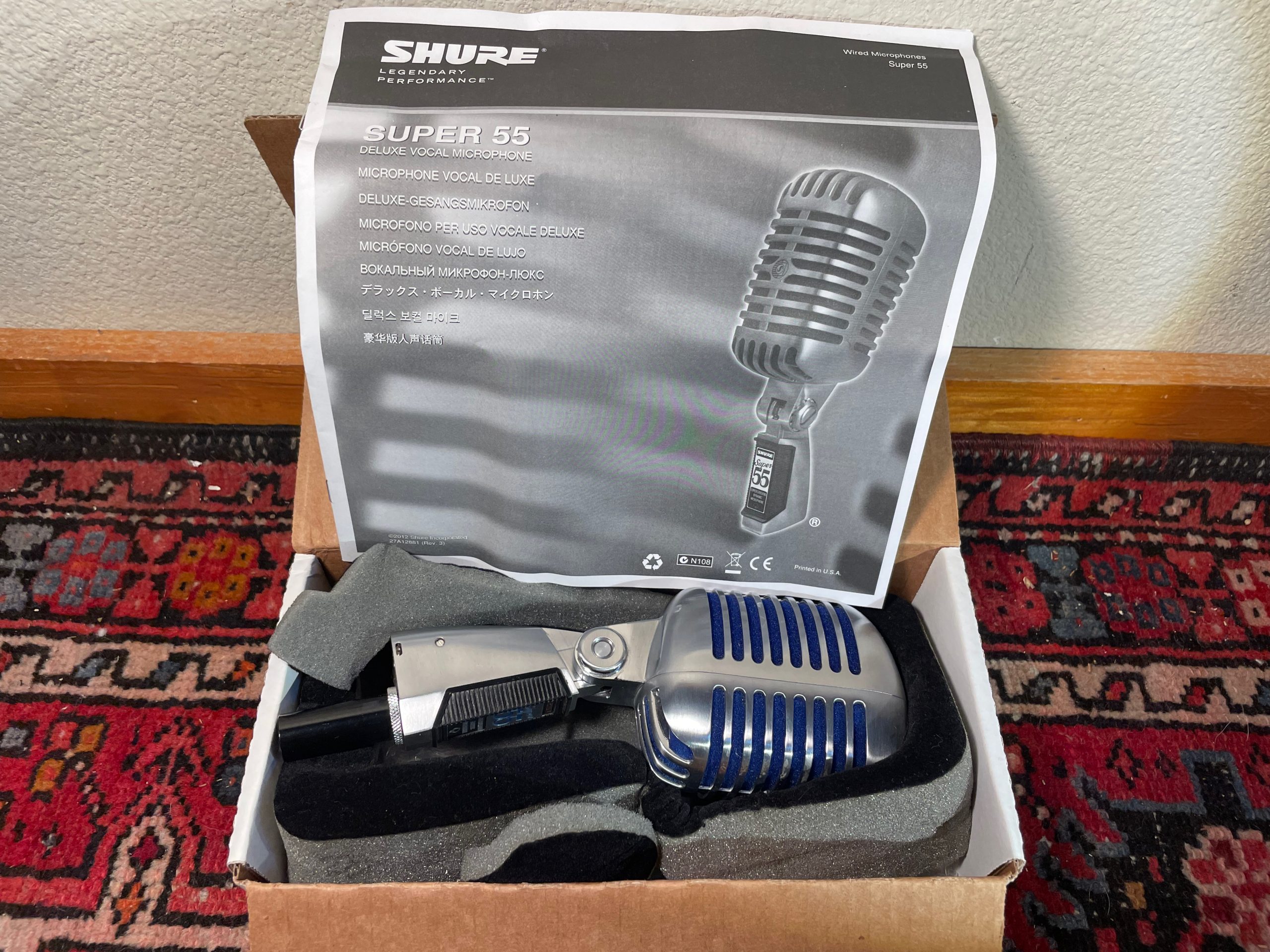 Shure Super 55 Deluxe Vocal Microphone