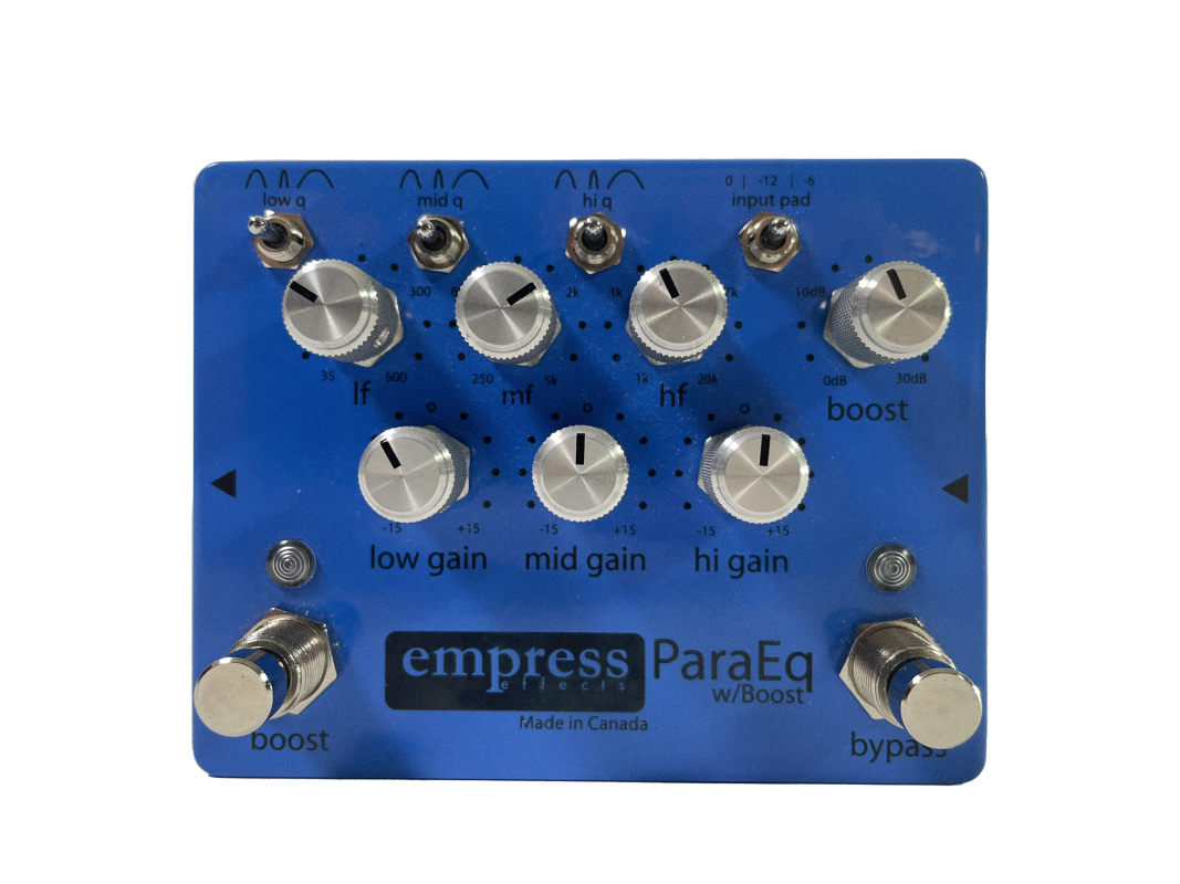 Empress ParaEQ with Boost Mint Condition Eclectic Sounds