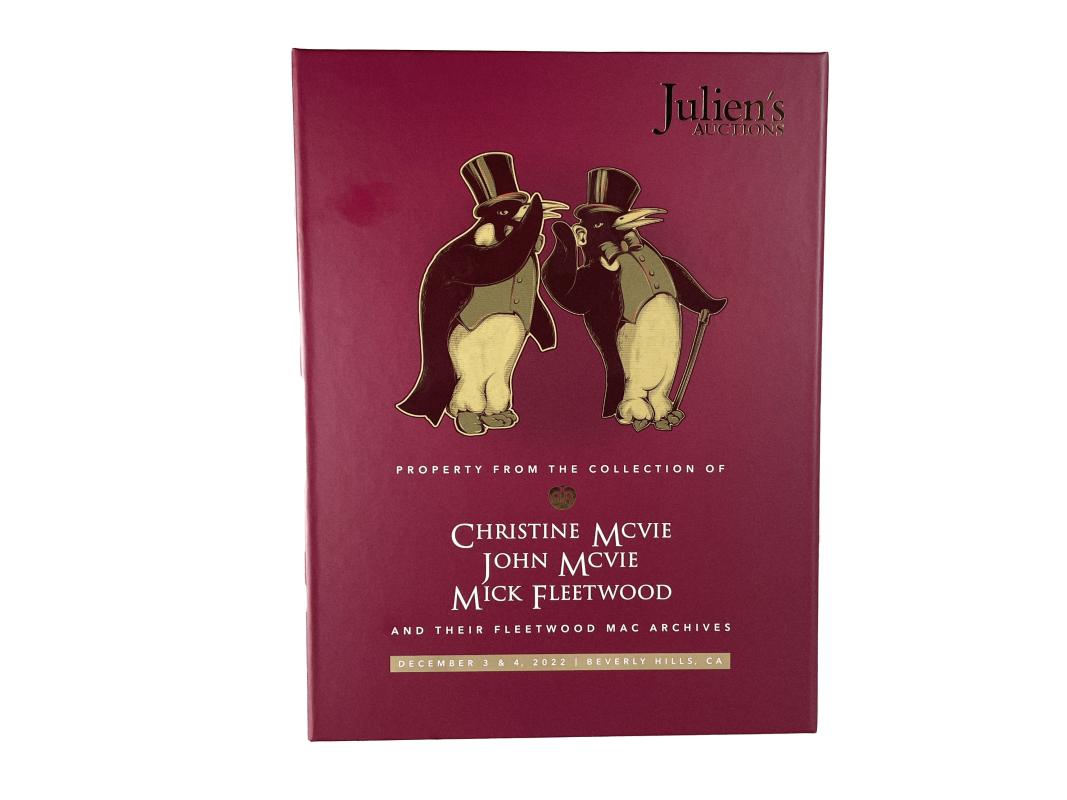 Julien’s Auctions Fleetwood Mac Catalogue Christine McVie, John McVie