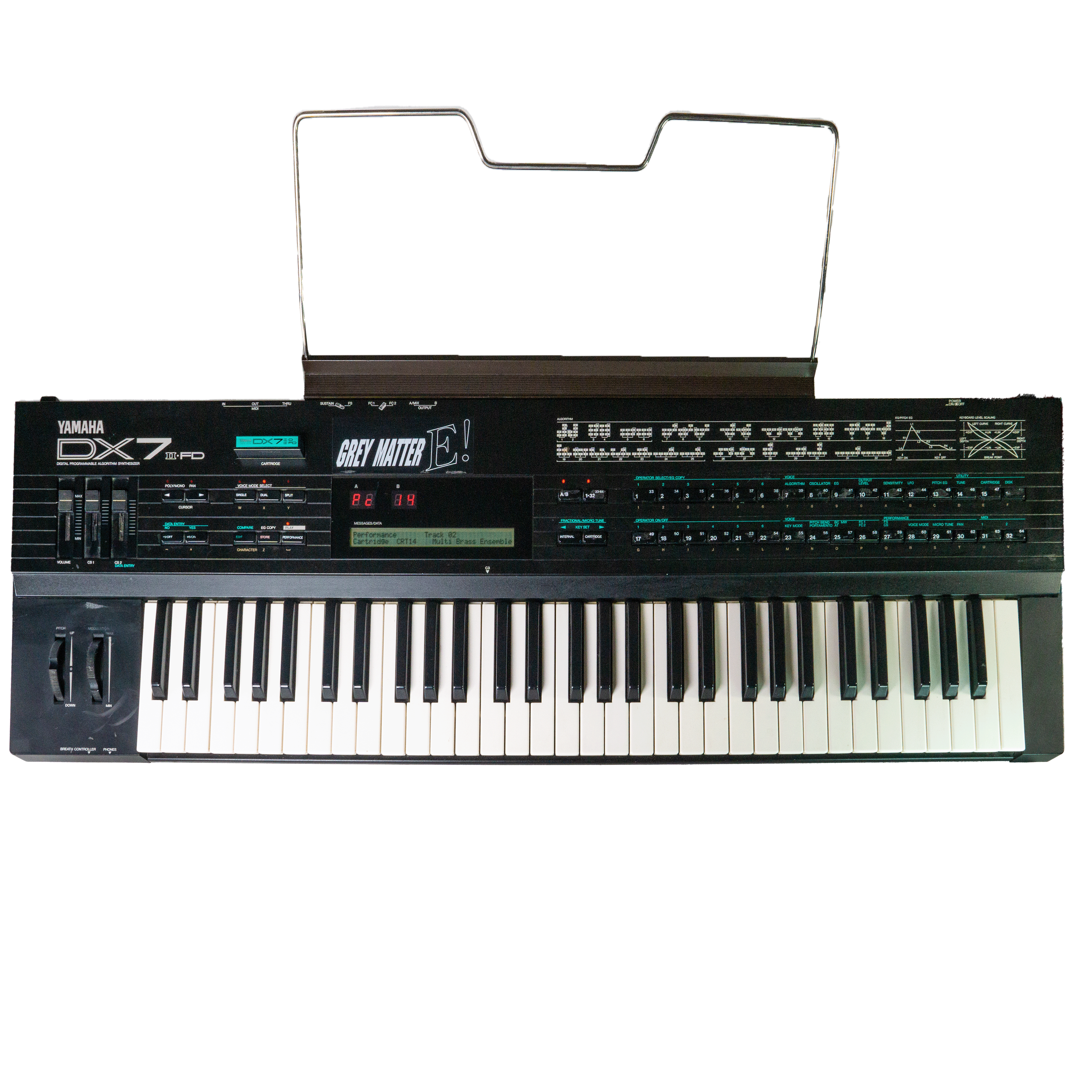 DX7 yamaha シンセサイザー - 器材