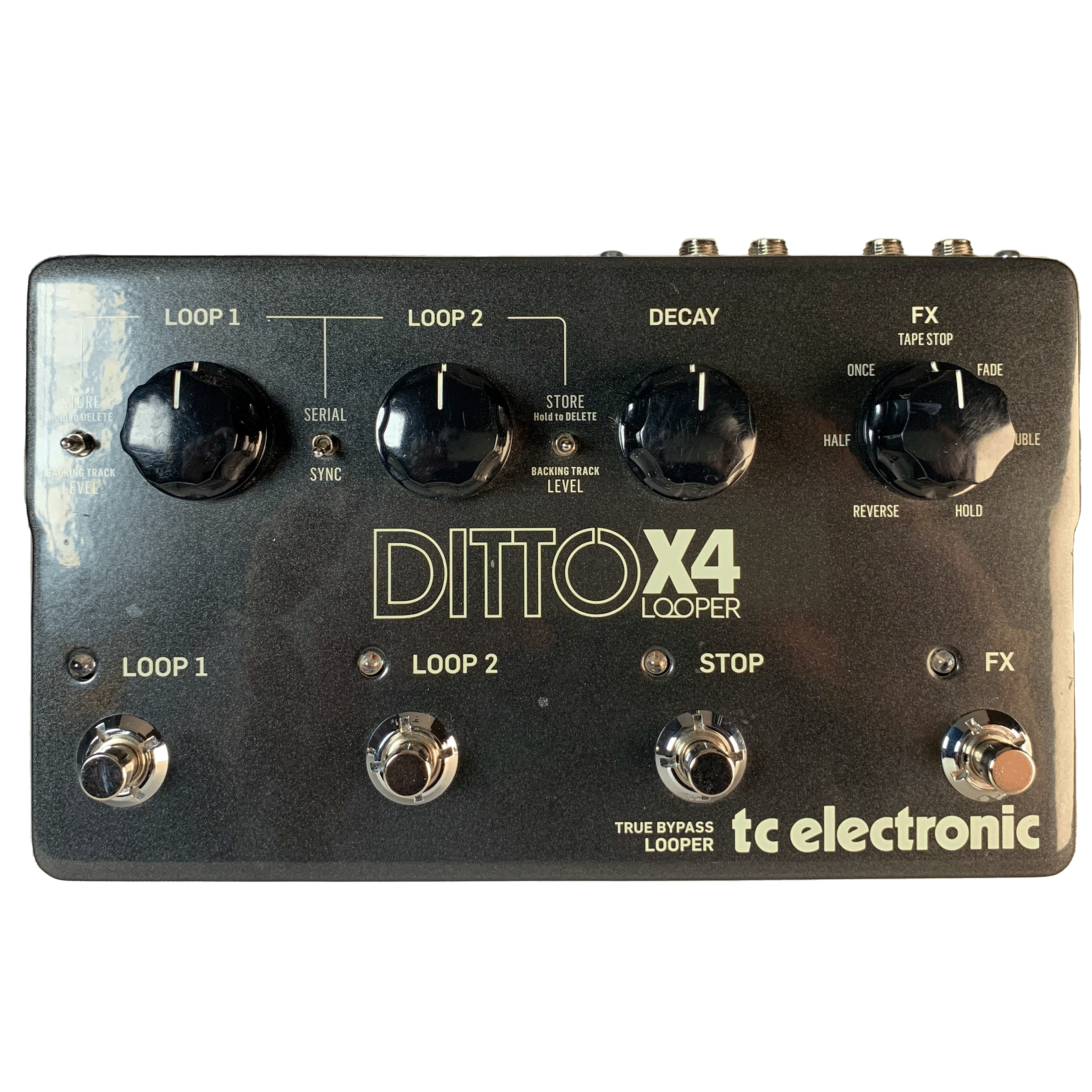 TC Electronic Ditto x4 Looper Effect Pedal w/ Fade, Hold, Double