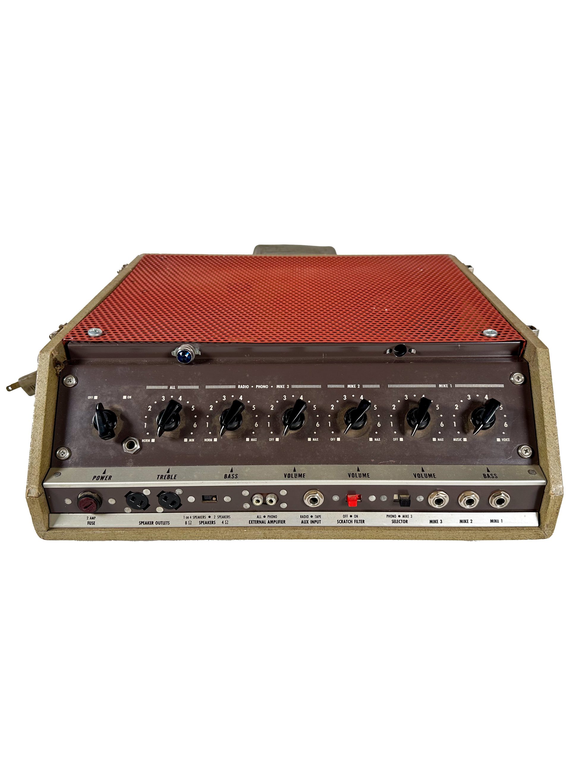 Newcomb TR-1656M = Tube Hi-Fi Phonograph / PA / Guitar Amplifer