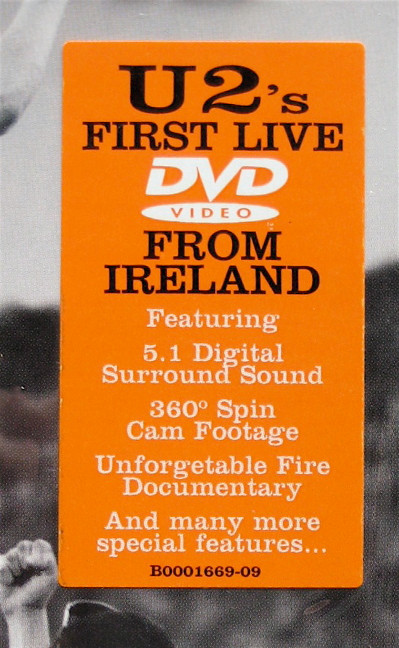 U2 - U2 Go Home (Live From Slane Castle Ireland) 2003 DVD NM or M ...