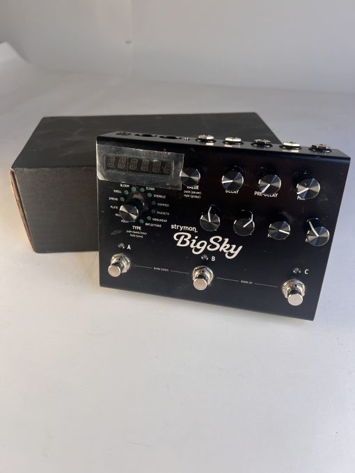 Strymon Big Sky - Midnight Black Limited Edition Reverb Effect Pedal