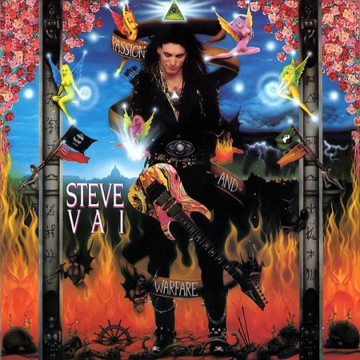 Steve Vai - Passion And Warfare CD VG 1990 [Genre] Promo. Disc has light marks. Go to eclsounds.com to view pics and flash sales.