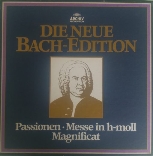 Johann Sebastian Bach - Passionen / Messe in h-m 10xLP M  [Genre] V: All 10 LP's are UNPLAYED & UNTOUCHED MINT / C: NM/M / Booklet: NM / / Ultrasonic Cleaned on Kirmuss machine for superior audio and sonics!