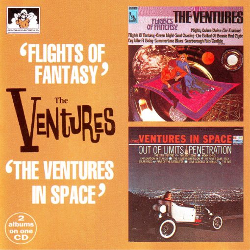 The Ventures - Flights Of Fantasy / The CD M 1996 [Genre] From the private collection of famed record producer Tucker Martine who’s worked with My Morning Jacket, Bill Frisell, The Decemberists, Sufjan Stevens, Modest Mouse to name a few.