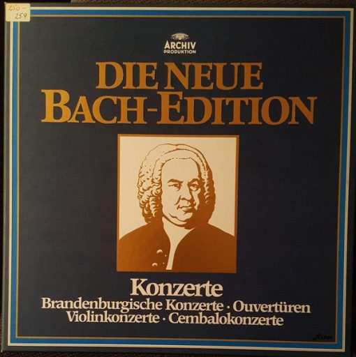 Johann Sebastian Bach - Die Neue Bach-Edition -  10xLP M 1984 [Genre] V: All 10 LP's are UNPLAYED & UNTOUCHED MINT / C: EX/NM / Booklet: NM /  / Ultrasonic Cleaned on Kirmuss machine for superior audio and sonics!