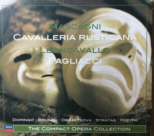 Pietro Mascagni, Ruggiero Leoncavallo  - Cavalleria  Rusticana /  2xCD M 2002 [Genre] Appears UNPLAYED & UNTOUCHED. Outer Sleeve Box is MINT as well.