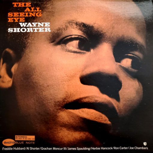 Wayne Shorter - The All Seeing Eye LP NM or M- 1977 [Genre] PRICE DROP! This is the cleanest copy of this LP you will ever find..
Media Condition : NM/M
Sleeve Condition : NM/M
Comments: Appears UNPLAYED & UNTOUCHED  = V: NM/M C: NM/M = Ultrasonic Cleaned on Kirmuss machine for superior audio and sonics! Mid 1970's Promo with small metal fastener in the promo hole.