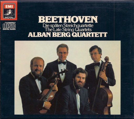 Ludwig van Beethoven, Alban Berg Quart - Die Späten Streichquart 4xCD M 1984 [Genre] All 4 Discs are MINT and UNTOUCHED  / Booklet is NM /