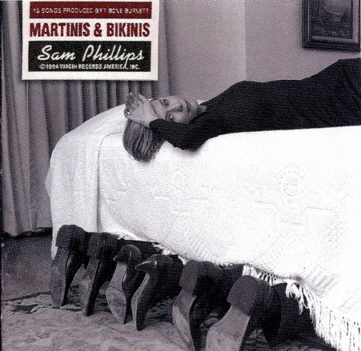 Sam Phillips - Martinis & Bikinis CD NM or M- 1994 [Genre] From the private collection of famed record producer Tucker Martine who’s worked with My Morning Jacket, Bill Frisell, The Decemberists, Sufjan Stevens, Modest Mouse to name a few.