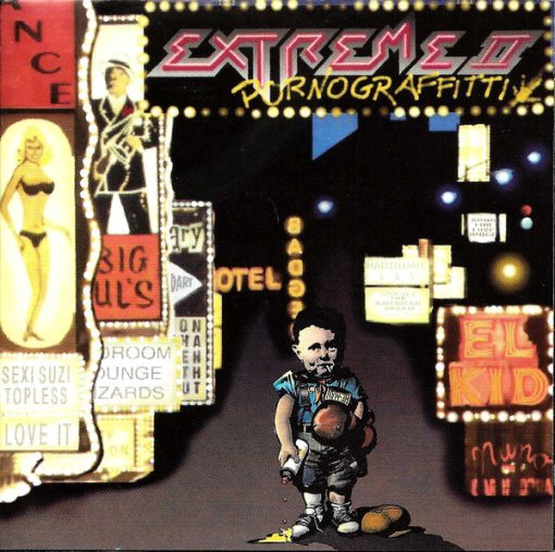 Extreme (2) - Extreme II : Pornograffi CD M 1990 [Genre] Disc is MINT, tray liners have a crease, booklet has very light wear. Go to eclsounds.com to view pics and flash sales.