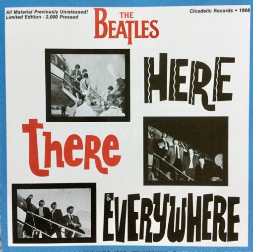 The Beatles - Here, There, And Everywh CD M 1993 [Genre] Disc is MINT and UNTOUCHED  / Has a PROMO cut in case that doesn't affect the booklet /