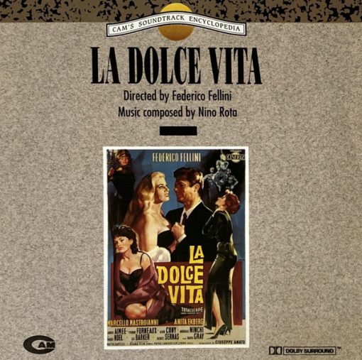 Nino Rota - La Dolce Vita CD M 1991 [Genre] From the private collection of famed record producer Tucker Martine who’s worked with My Morning Jacket, Bill Frisell, The Decemberists, Sufjan Stevens, Modest Mouse to name a few.