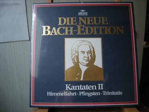 Johann Sebastian Bach - Die Neue Bach-Edition -  12xLP M  [Genre] V: All 12 LP's are UNPLAYED & UNTOUCHED MINT / C: NM / Booklet: NM /  / Ultrasonic Cleaned on Kirmuss machine for superior audio and sonics!