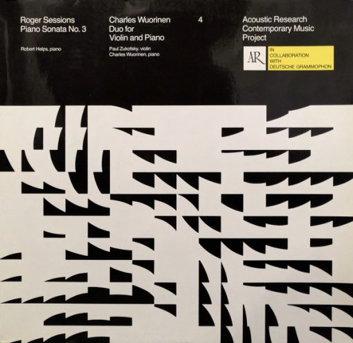 Roger Sessions - Robert Helps / Charle - Piano Sonata No. 3 / Duo LP NM or M- 1971 [Genre] V:  EX/NM  C: EX/NM = Ultrasonic Cleaned on Kirmuss machine for superior audio and sonics!!!