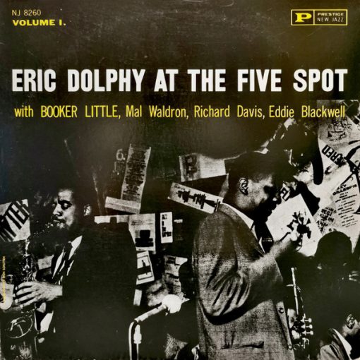 Eric Dolphy - At The Five Spot, Volume LP M  [Genre] V: MINT C: NM = Conservatively graded and ultrasonically cleaned on a Kirmuss for superior sonics! Listing uses a stock photo. Request pictures if you'd like to see the actual item. We have been selling all music formats for over 25 years. We also sell music gear and equipment and design our own effects pedals. Email or call with any questions.