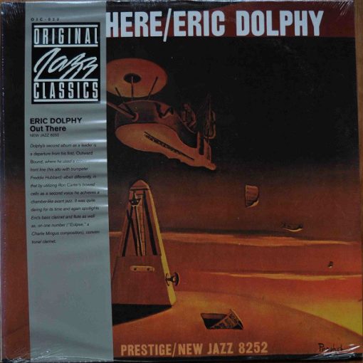 Eric Dolphy - Out There LP M 1982 [Genre] MEGA PRICE DROP! = V: NM/M Appears UNPLAYED C: NM/M w/Fantasy card = Ultrasonic cleaned on Kirmuss for superior sonics.