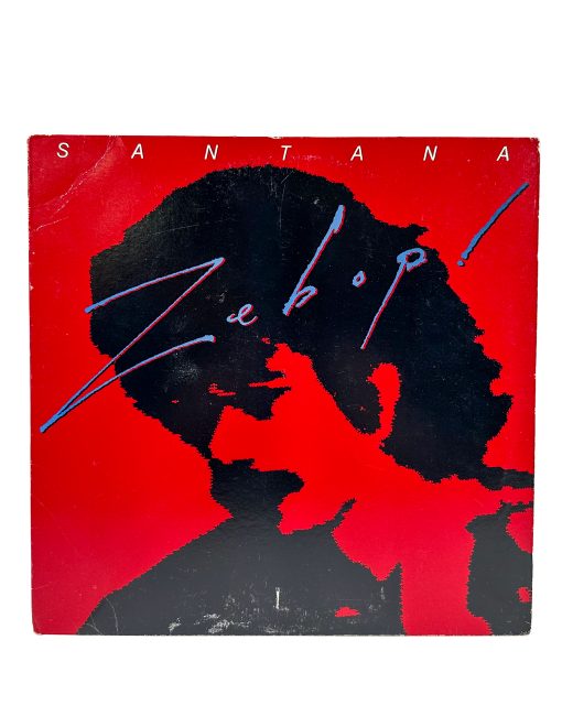 Santana - Zebop! LP NM or M- 1981 [Genre] MEGA PRICE DROP! = AUTOGRAPHED in 1996 by Carlos " JOY LOVE LIGHT Carlos Augusto Santana" & it's a GOLD STAMP PROMO / Ultrasonic Cleaned on Kirmuss machine for superior audio and sonics.