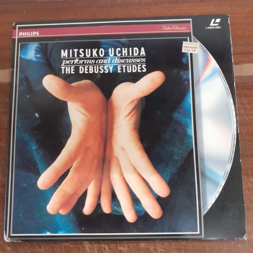 Claude Debussy, Mitsuko Uchida - 12 Etudes Laserdisc M 1991 [Genre] UNPLAYED & UNTOUCED